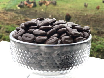 Mokkaboontjes pure chocolade 150gram