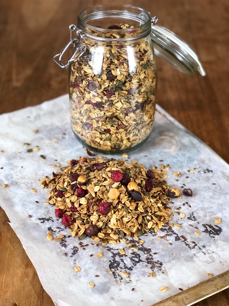 Granola basisrecept. (En met chai spice!)